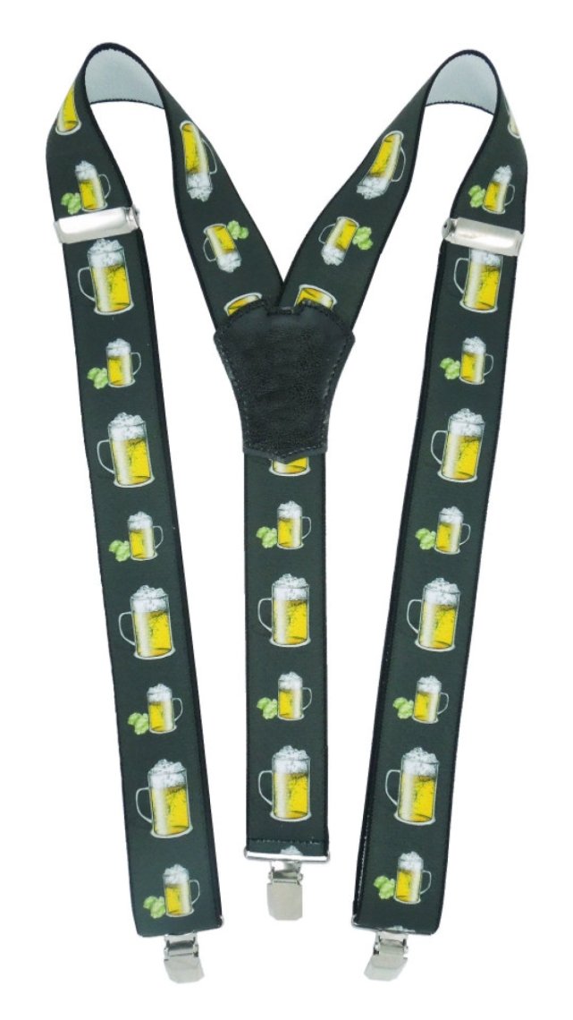 Šle pánské vzor Y šíře 40mm /120cm pivo