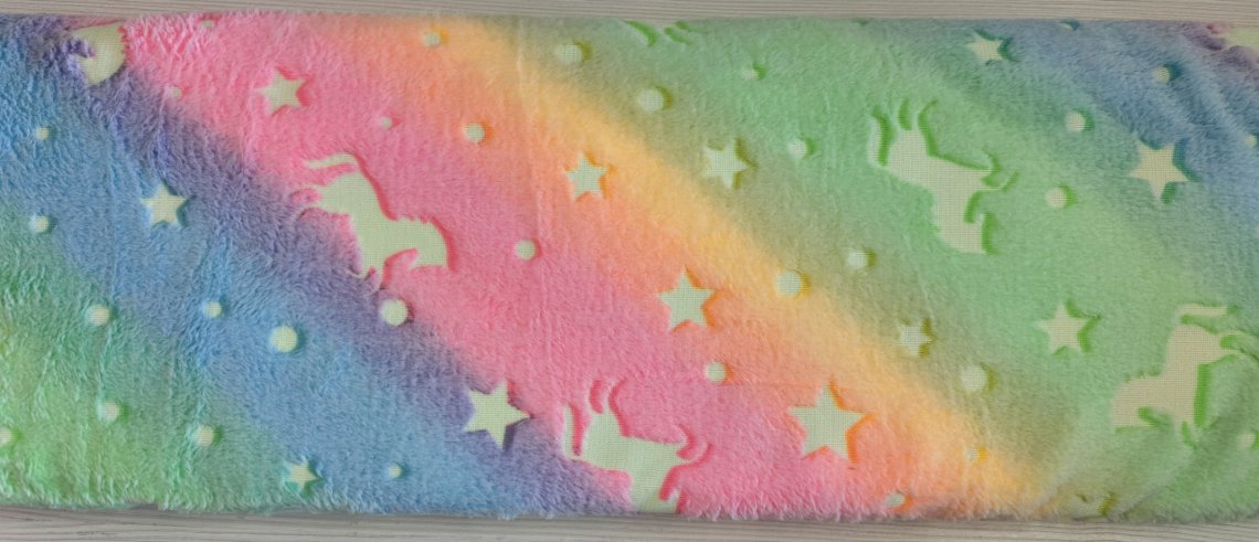 Deka svítící 150x200cm vzor 1