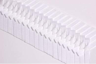 Mašlička svatební šíře 40mm karta 20ks bílá