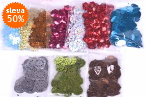 Flitry sypané 738 balení 3g mix druhů