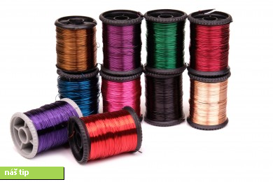 Bižuterní drátek 0,3mm návin 7m MIX BAREV