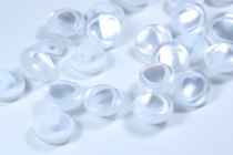 Knoflík perleťový 6230 vel.20 - 12,7mm bílý