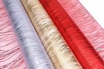Organza neobšitá vzor 700 linky šíře 39cm návin 9m