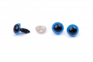 Bezpečnostní oči 12mm modré