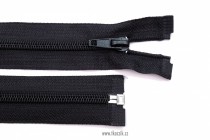 Zip spirálový 5mm dělitelný 30cm černý