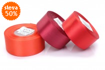 Stuha atlasová šíře 40mm cívka 27m