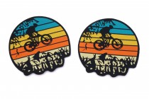 Aplikace nažehlovací IV734 Biker vel.6,5cm