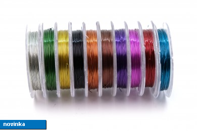 Bižuterní drátek 0.3mm návin 10m