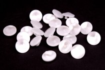 Knoflík perleťový 6468 vel.20 - 12,7mm bílý