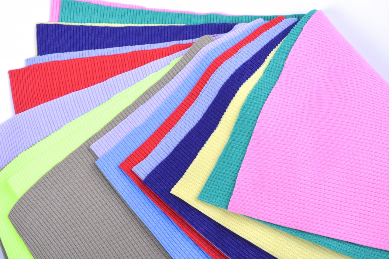 Elastické náplety cár PES 15x80cm mix barev
